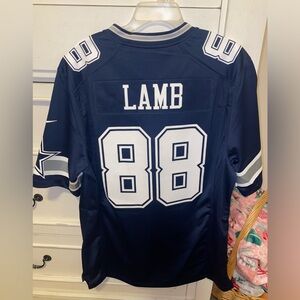 Cowboys NFL CeeDee Lamb Jersey, Size Large